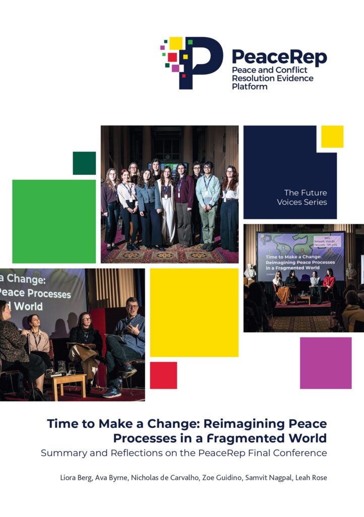 Front page of the report with link to a full version